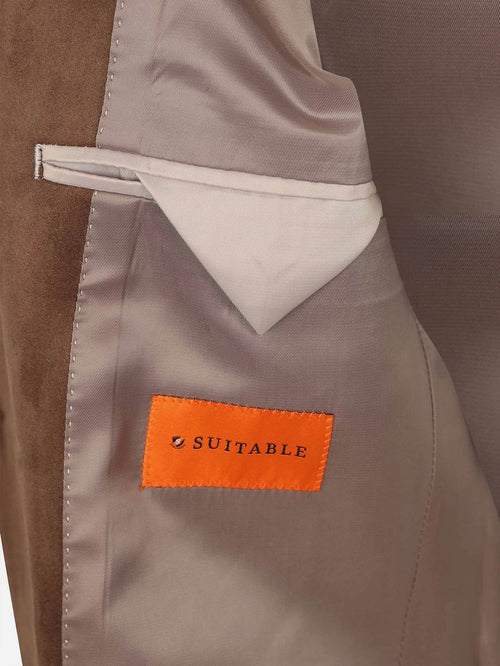 Suitable blazer pasetta cognac | Slim-fit