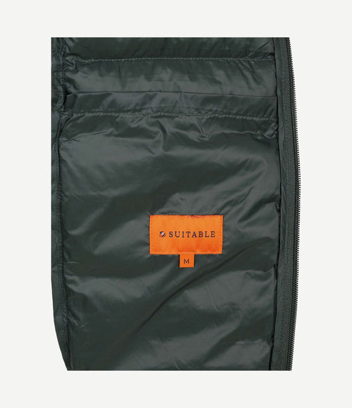 Bodywarmer donkergroen