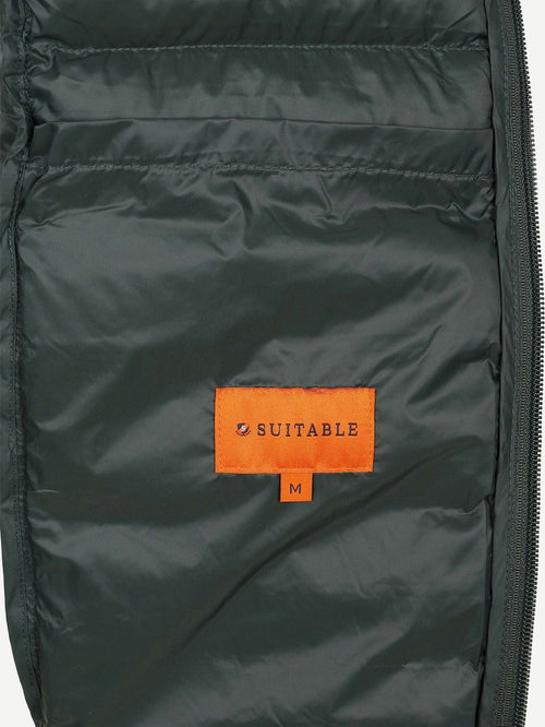 Bodywarmer donkergroen