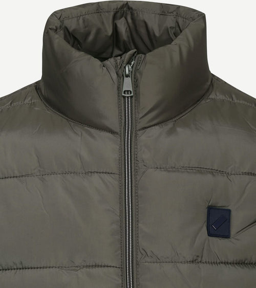 Suitable bodywarmer mountain donkergroen | Slim-fit