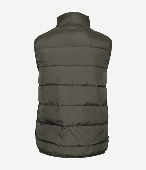 Suitable bodywarmer mountain donkergroen | Slim-fit