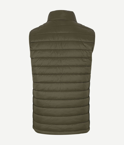 Suitable bodywarmer olijfgroen | Slim-fit