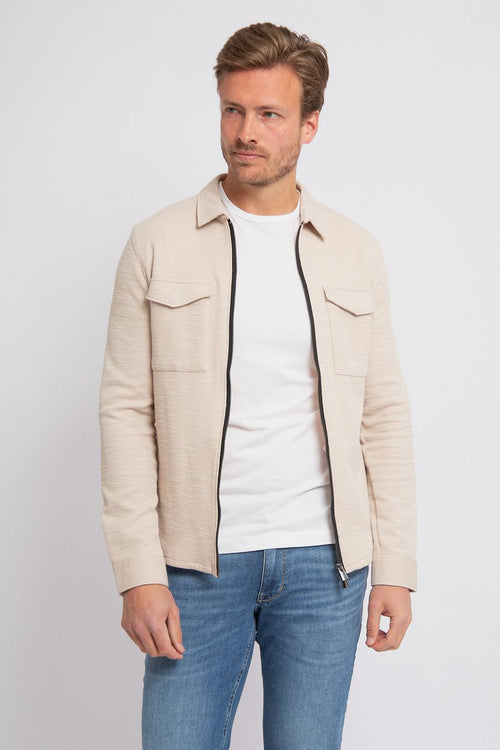 Suitable boed overshirt ecru | Regular-fit
