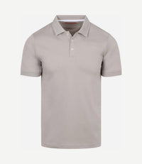 Boris liquid poloshirt greige