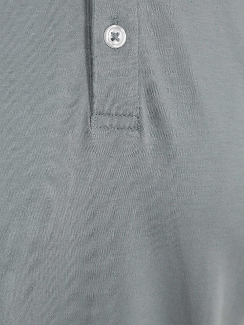 Boris poloshirt cement groen