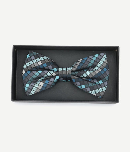 Suitable bowtie squared turquoise