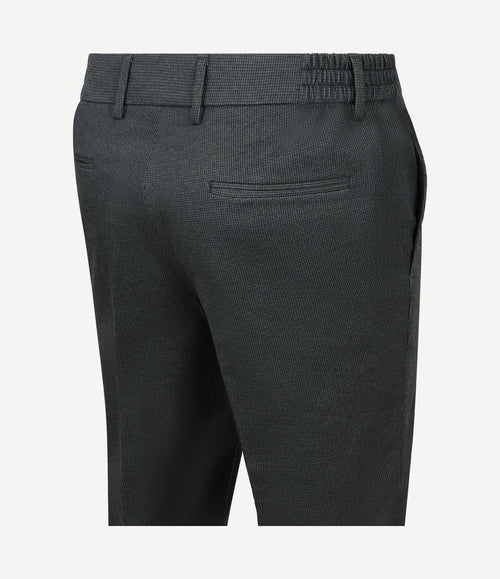 Aiden pantalon houndstooth forest