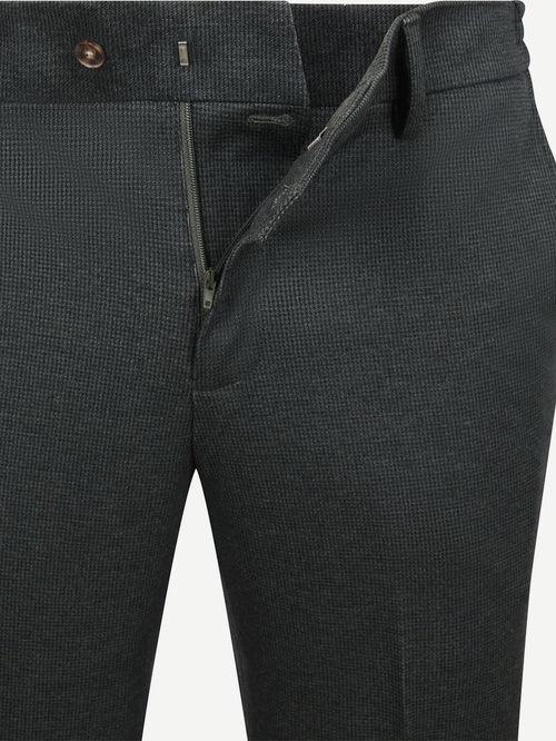 Aiden pantalon houndstooth forest