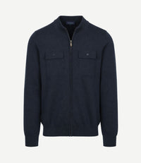 Cardigan canes donkerblauw