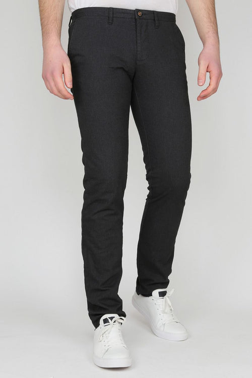 Suitable chino dessin antraciet