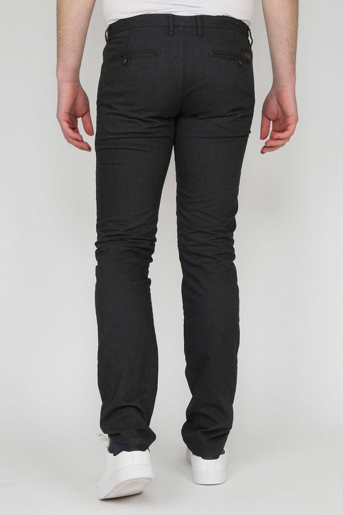 Suitable chino dessin antraciet