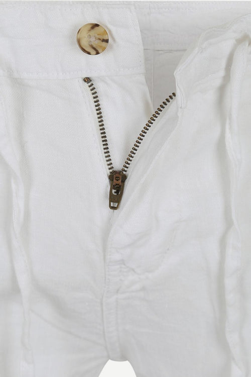 Suitable chino linnen wit