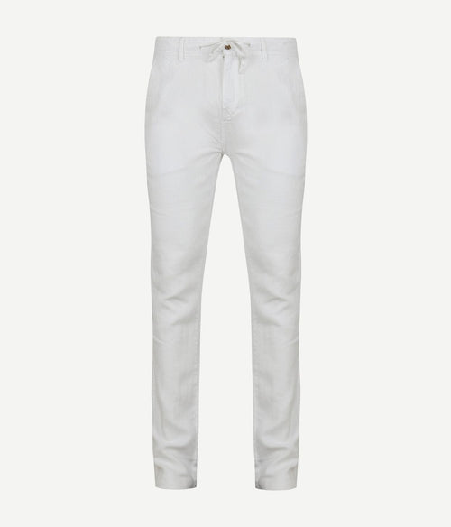 Suitable chino linnen wit