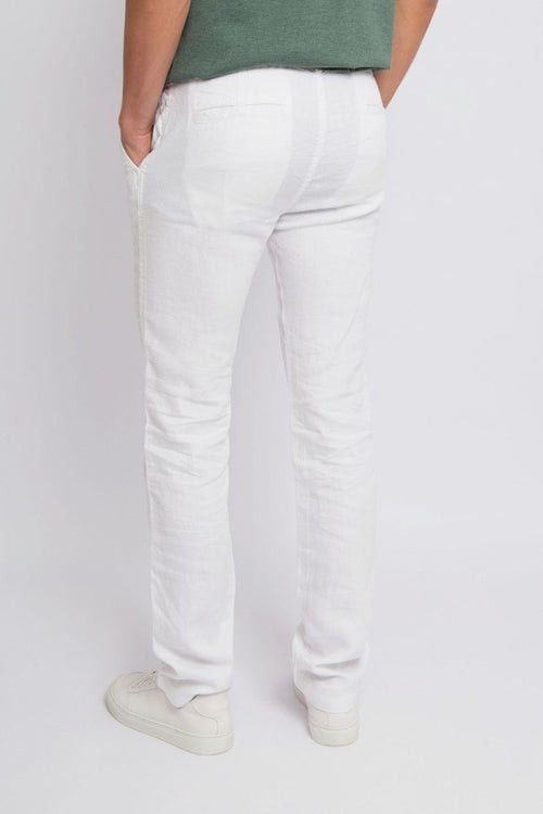Suitable chino linnen wit