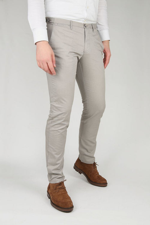 Suitable chino locke grijs