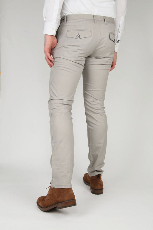 Suitable chino locke grijs