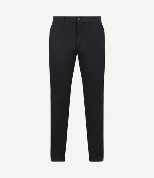 Chino peano twill donkerblauw