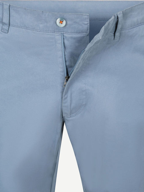Chino peano twill steel blue