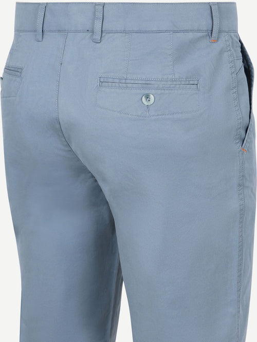 Chino peano twill steel blue