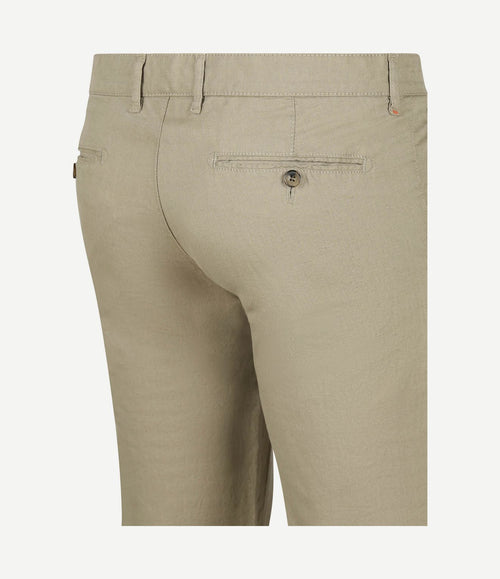 Chino Pico cotton linen kaki