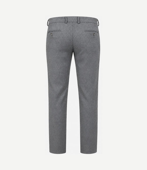 Chino Pico flanel grijs