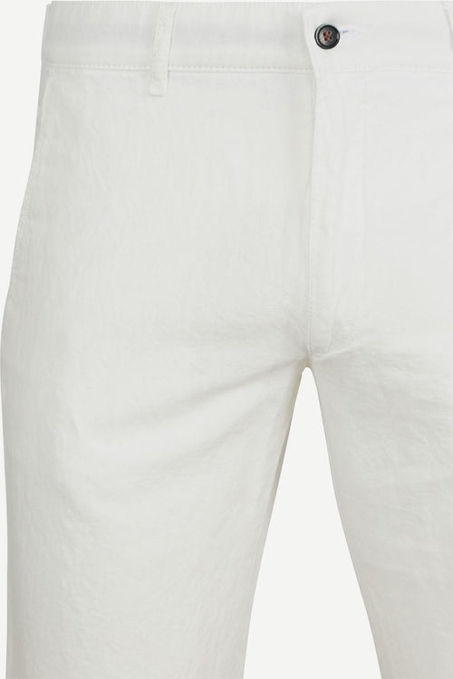 Suitable chino Pico linnen ecru