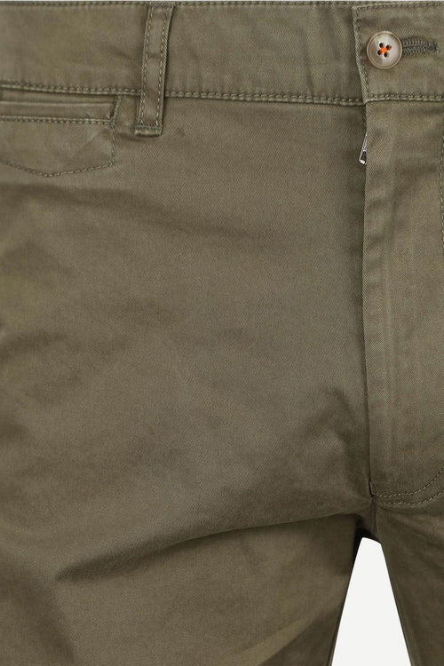 Suitable chino Plato olijfgroen