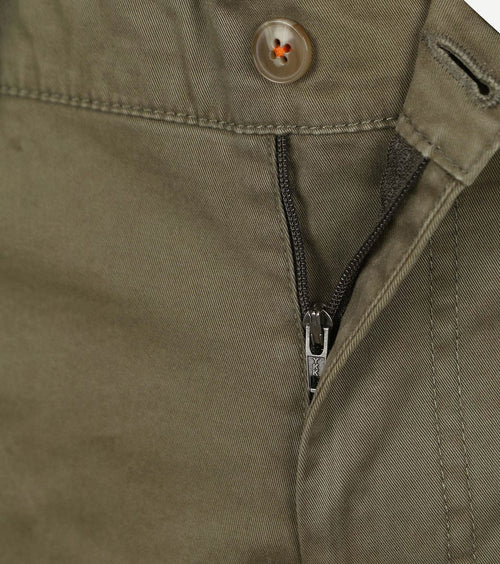 Suitable chino Plato olijfgroen