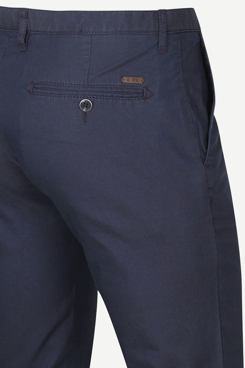 Suitable chino sartre 3467 donkerblauw