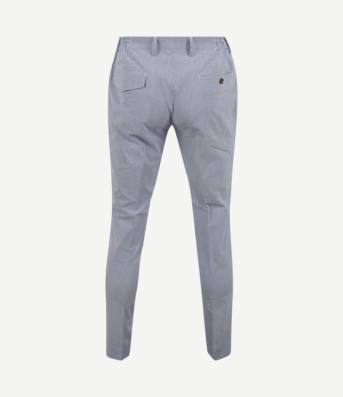 Chino strepen blauw