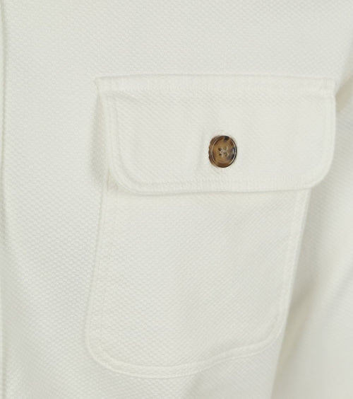 Suitable cia overshirt ecru | Regular-fit