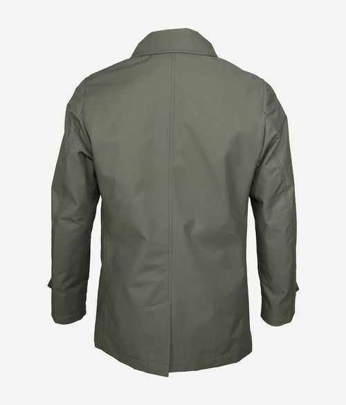 Suitable coat rosewood mid green