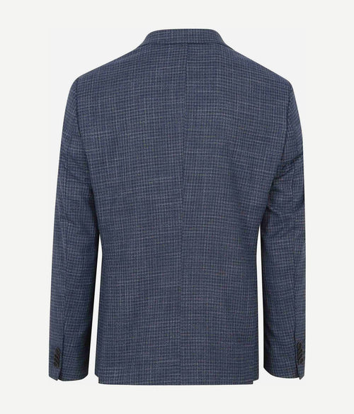 Colbert royal blauw ruiten