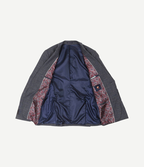 Colbert royal bruin blauw
