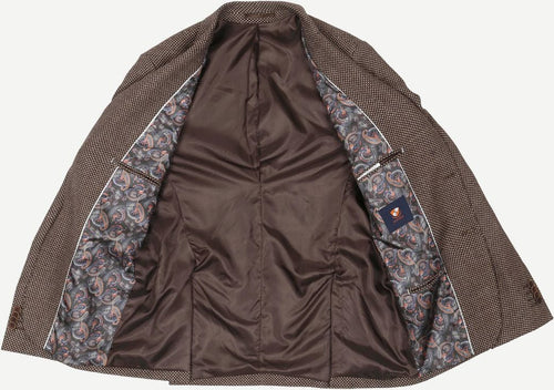 Suitable colbert camel bruin