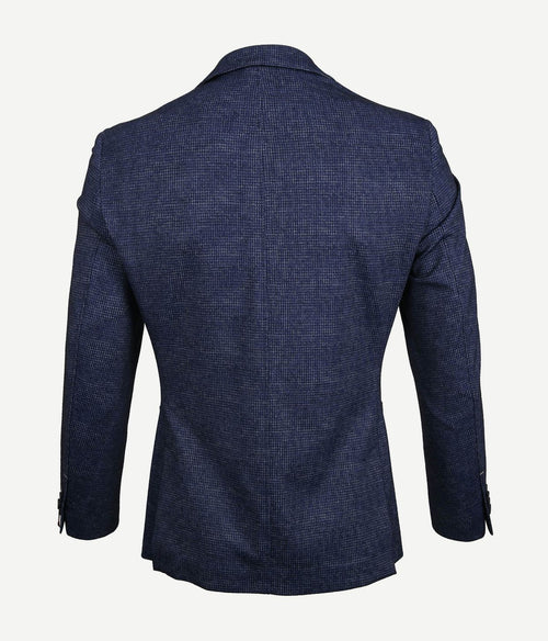 Suitable colbert canavaral dessin donkerblauw