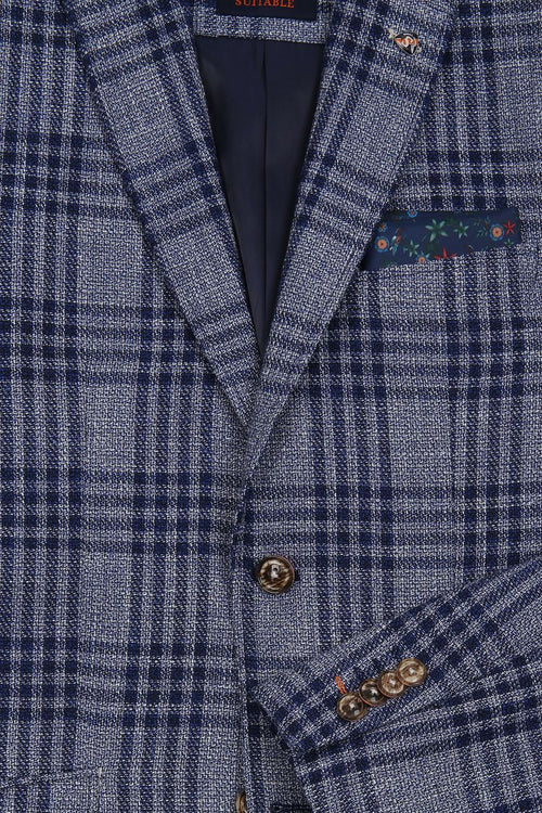 Suitable colbert captiva blauw