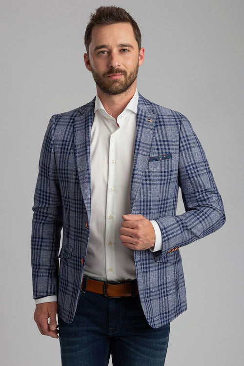 Suitable colbert captiva blauw