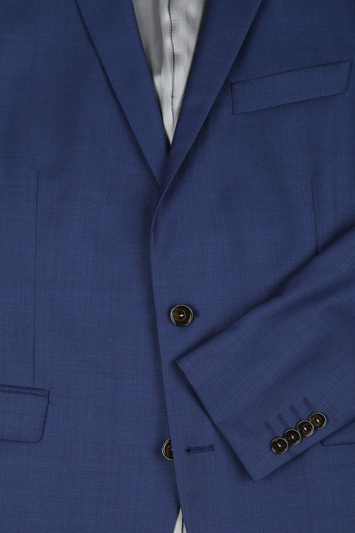 Suitable colbert evans wol blauw