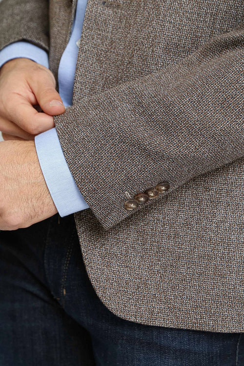 Suitable colbert heleen melange bruin
