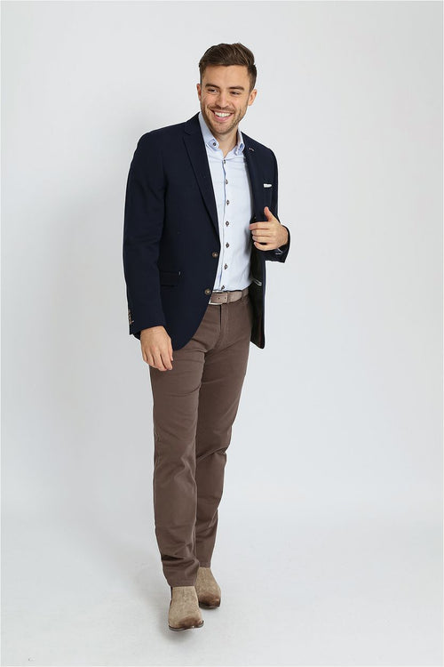 Suitable colbert heleen donkerblauw