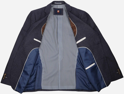 Suitable colbert leek donkerblauw