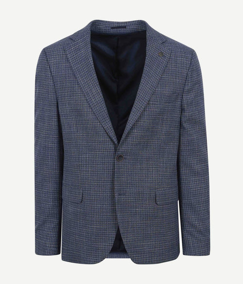 Colbert royal blauw ruiten