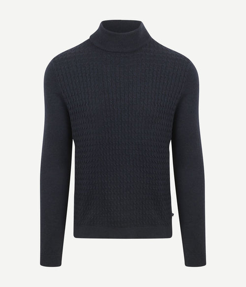 Suitable coltrui cable donkerblauw | Slim-fit
