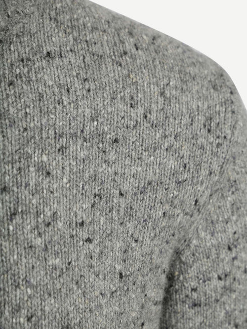 Coltrui donnegal tweed eco wool grijs