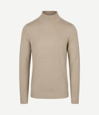 Compact cotton pullover turtle sand