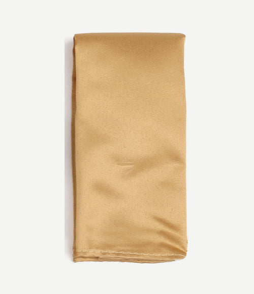 Cumberband strik pochet set goud