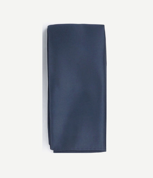 Cumberband strik pochet set donkerblauw