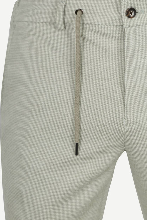 Suitable dace jersey pantalon lichtgroen | Slim-fit