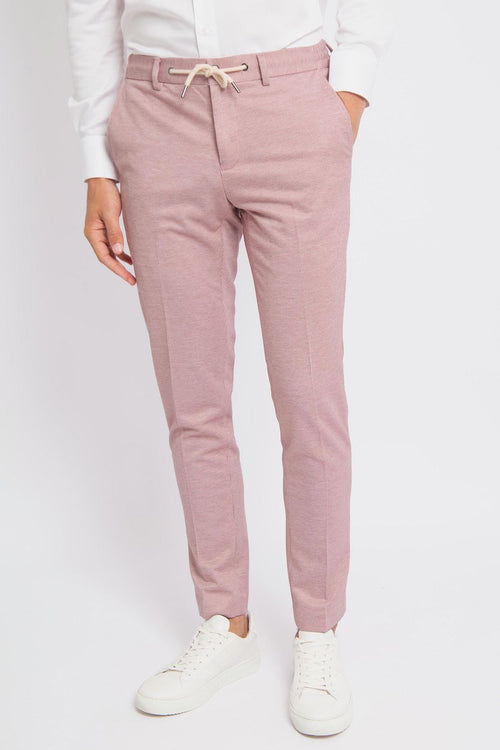 Suitable dace jersey pantalon rood | Slim-fit